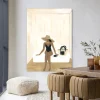 Wandkleed Luxuriate Regardless in maat en frame naar keuze