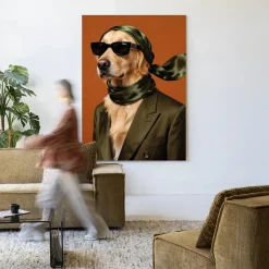 Wandkleed Murph in maat en frame naar keuze