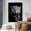Wandkleed Rawr Cheetah in maat en frame naar keuze