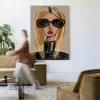 Wandkleed She Knows in maat en frame naar keuze