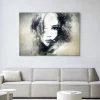 Wandkleed The Look in maat en frame naar keuze