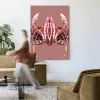 Wandkleed Villo Donus in maat en frame naar keuze
