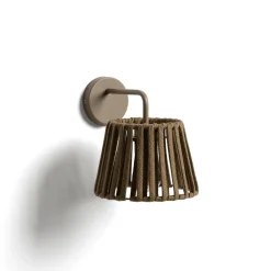 Wandlamp Aldet Geweven touw