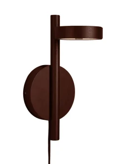 Wandlamp Okinawa Essenhout, kleur Bruin