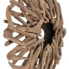 Wandlamp Zena Teakhout, 50cm