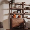 Wandrek Falcone Met 2 deuren, Acaciahout, 200 x 90cm