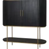 Wijnkast Rivello Mangohout, 150 x 135cm