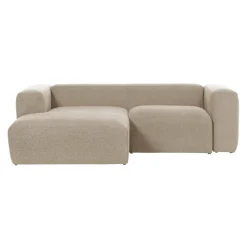 2-zits Bank Blok 240cm, kleur Beige