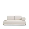 2-zits Bank Compo Met blad, kleur Beige