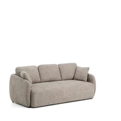 3-zits Slaapbank Laira Chenille, kleur Taupe