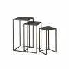 Zuil Fanna Teakhout, Set van 3 stuks